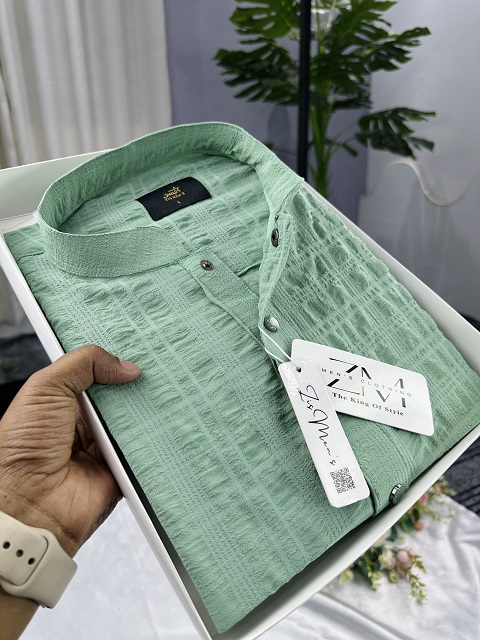 চাইনিজ পপকর্ন পাঞ্জাবি (Mint Green)