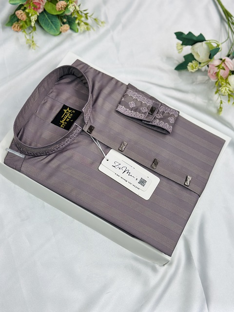 ইন্ডিয়ান লাক্সারি পিওর কটন (Dusty Lavender)