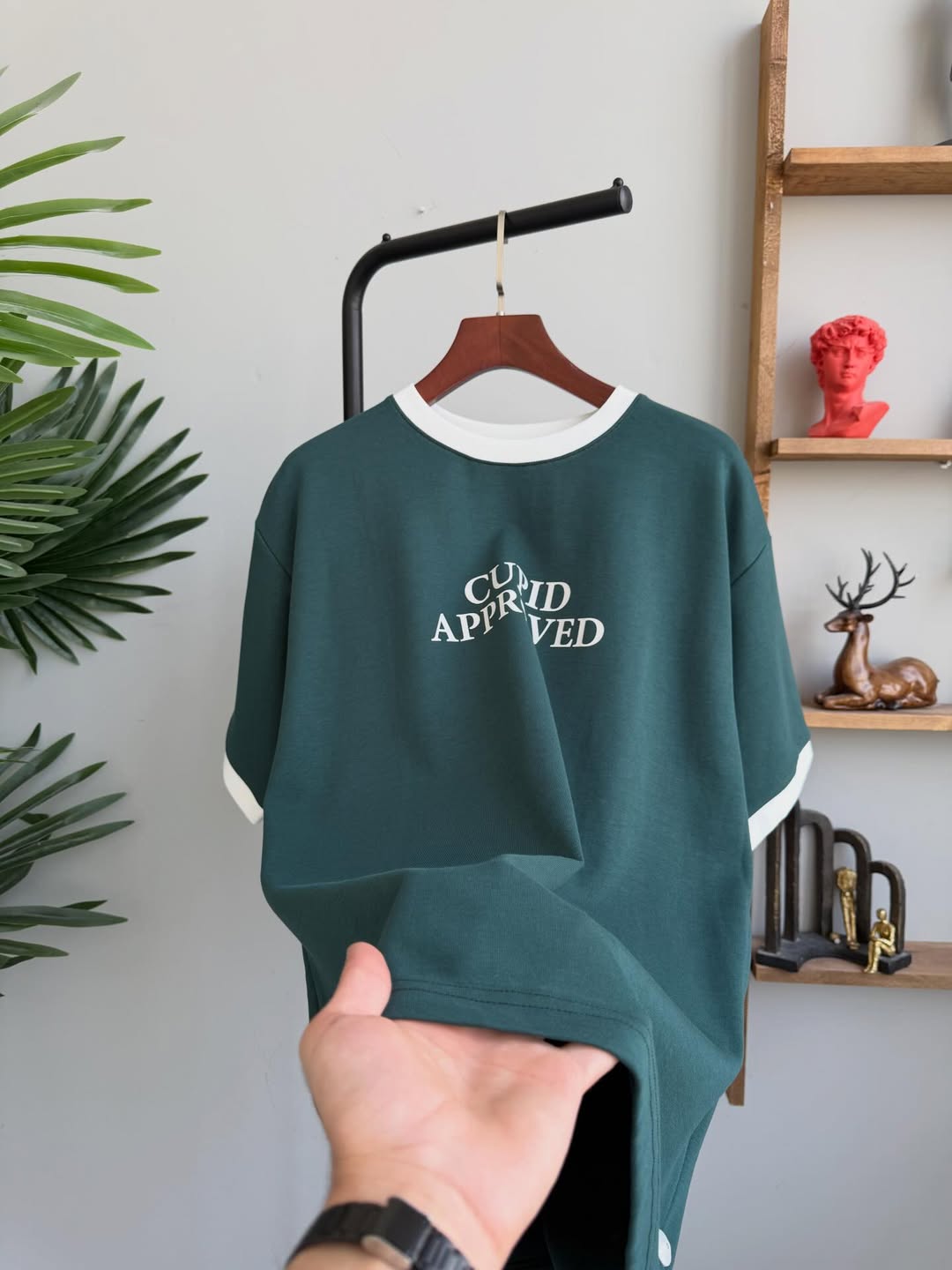 Cupid Approved Solid-Teal